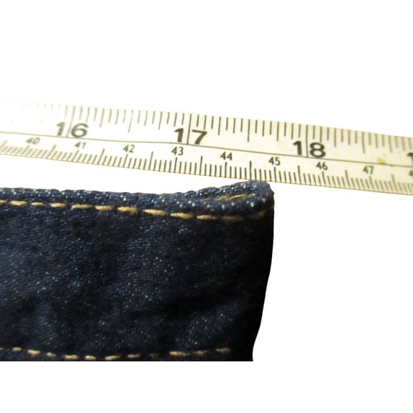 35x29 sz 38 Vintage Women's Jeans Bareback 1980's Made USA DARK DENIM U R FREE - Picture 6 of 6